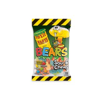 Toxic Waste Bears Sour &amp; Chewy - 1 x 142g