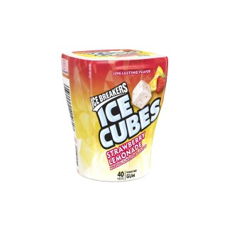 Ice Breakers - Ice Cubes Strawberry Lemonade - Sugar Free - 40 St&uuml;ck