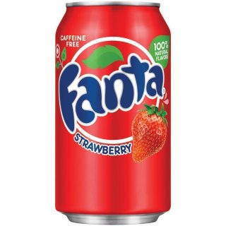 Fanta - Strawberry - 12 x 355 ml Short MHD