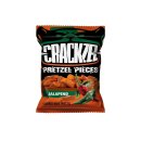 Crackzel Pretzel Pieces Jalapeno - 85g