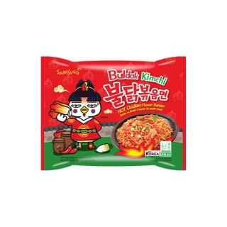 Buldag - Noodle Hot Chicken Kimchi 1 x 140g