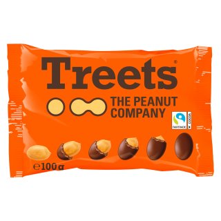 Treets Chocolate Peanut 100g