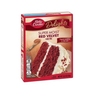 Betty Crocker - Super Moist - Red Velvet Cake Mix - 1 x 432 g