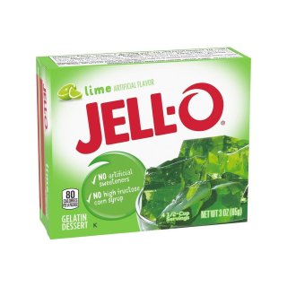 Jell-O - Lime Gelatin Dessert - 1 x 85 g