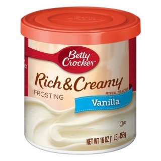 Betty Crocker - Rich &amp; Creamy - Vanilla Frosting - 1 x 453 g