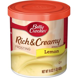 Betty Crocker - Rich &amp; Creamy - Lemon Frosting - 453 g