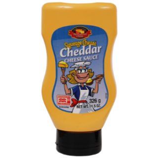 Cheddar Squeeze Cheese Microwaveable - 1 x 440g