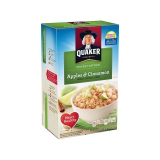 Quaker Instant Oatmeal - Apples &amp; Cinnamon - 1 x 430g
